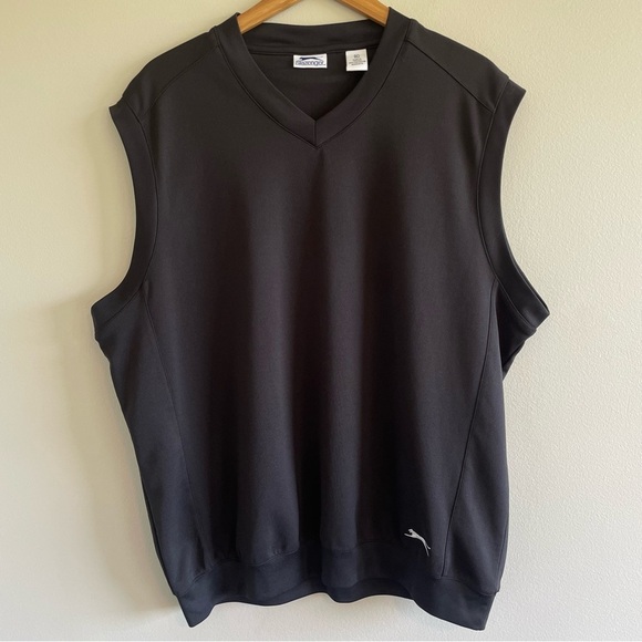 Slazenger Men's Golf Vest Black Size XL - Picture 1 of 10